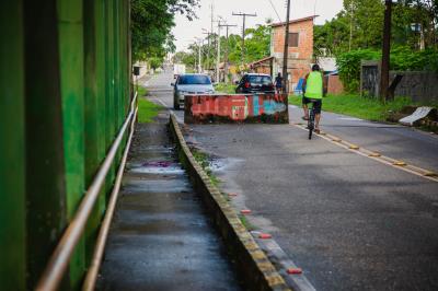 Ponte Variante no distrito de Mosqueiro
