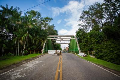 Ponte Variante no distrito de Mosqueiro