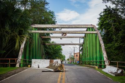 Ponte Variante no distrito de Mosqueiro