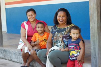 Ação Social atende moradores da Ilha de Cotijuba