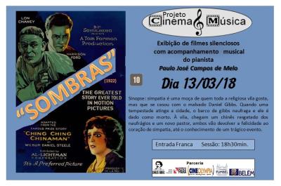 Programação do Cine Olympia em Março