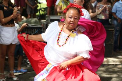 Atrações na Praça da República - Carimbó