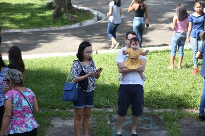 Atrações na Praça da República - Carimbó