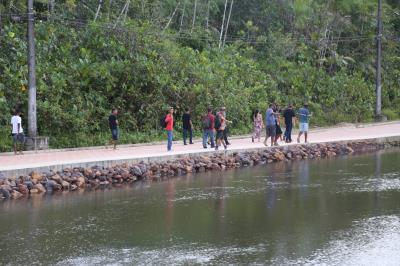 Moradores em situação de risco visitam Parque do Utinga