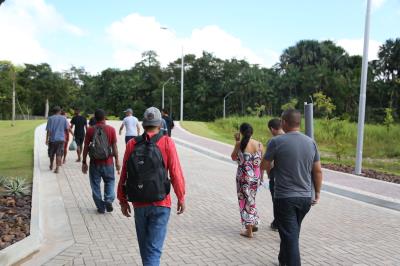 Moradores em situação de risco visitam Parque do Utinga