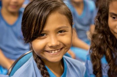 Crianças participam de ação educativa no Dia Internacional da Síndrome de Down	