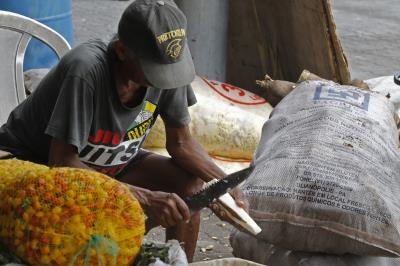 Ver-o-Peso completa 391 anos com bolo gigante, jogos e serviços para os feirantes	