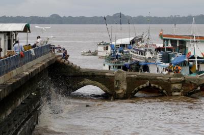 Ver-o-Peso completa 391 anos com bolo gigante, jogos e serviços para os feirantes	