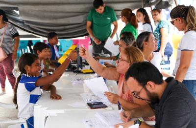 SEGUNDO DIA DE PREFEITURA NO BAIRRO NA PEDREIRA