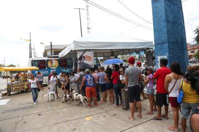 SEGUNDO DIA DE PREFEITURA NO BAIRRO NA PEDREIRA
