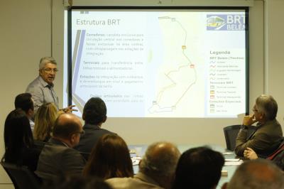 Prefeitura de Belém faz apresentação do sistema BRT à Rede de Controle da Gestão Pública no Pará	