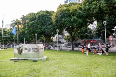 Prefeitura determina reforma da Praça Santuário de Nazaré
