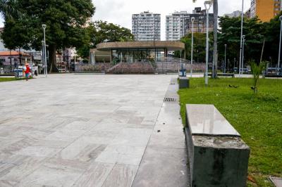 Prefeitura determina reforma da Praça Santuário de Nazaré