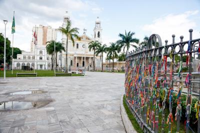 Prefeitura determina reforma da Praça Santuário de Nazaré