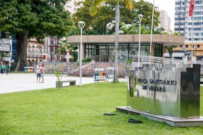Prefeitura determina reforma da Praça Santuário de Nazaré