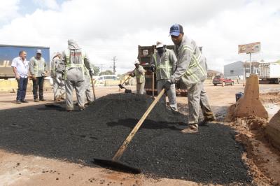 OPERAÇÃO SEMOB E SESAN NA AUGUSTO MONTENEGRO