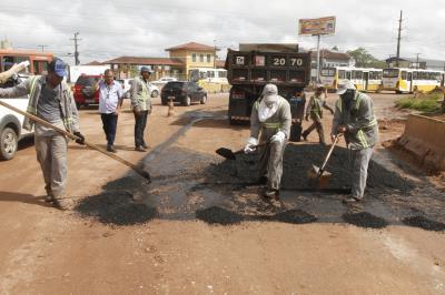 OPERAÇÃO SEMOB E SESAN NA AUGUSTO MONTENEGRO
