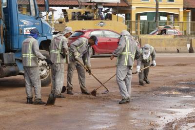 OPERAÇÃO SEMOB E SESAN NA AUGUSTO MONTENEGRO