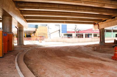 Trabalhos seguem no BRT Belém