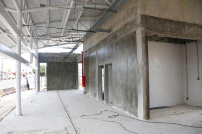 Trabalhos seguem no BRT Belém