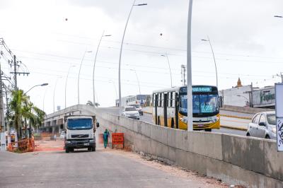 Trabalhos seguem no BRT Belém