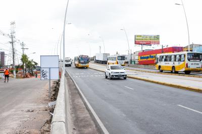 Trabalhos seguem no BRT Belém