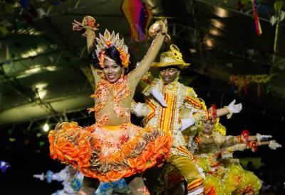 PRIMEIRA NOITE DA FASE FINAL DAS QUADRILHAS NO ARRAIÁ
