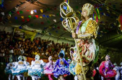 PRIMEIRA NOITE DA FASE FINAL DAS QUADRILHAS NO ARRAIÁ