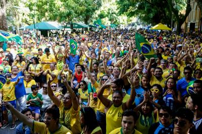 Brasil x Sérvia - Belém na Copa