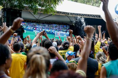 Brasil x Sérvia - Belém na Copa