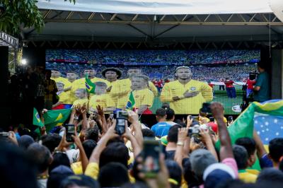 Brasil x Sérvia - Belém na Copa