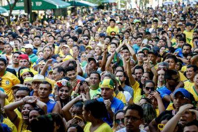 Brasil x Sérvia - Belém na Copa