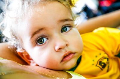 Transmissão de Brasil x México na Batista Campos