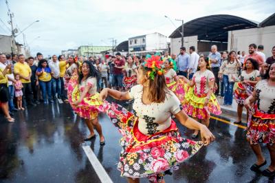 Inauguração do primeiro trecho da avenida Bernardo Sayão