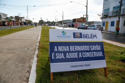 Inauguração do primeiro trecho da avenida Bernardo Sayão