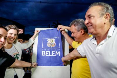 Inauguração do primeiro trecho da avenida Bernardo Sayão