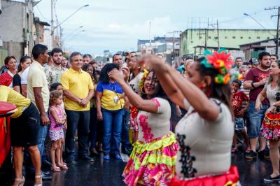 Inauguração do primeiro trecho da avenida Bernardo Sayão