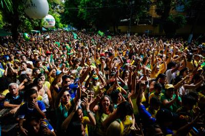 Derrota do Brasil não tira a animação do evento "Belém na Copa"