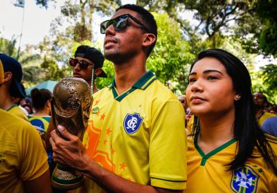 Derrota do Brasil não tira a animação do evento "Belém na Copa"