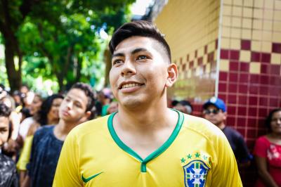 Derrota do Brasil não tira a animação do evento "Belém na Copa"