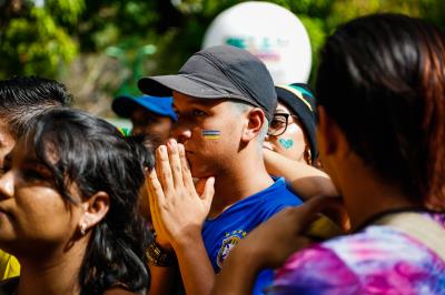 Derrota do Brasil não tira a animação do evento "Belém na Copa"
