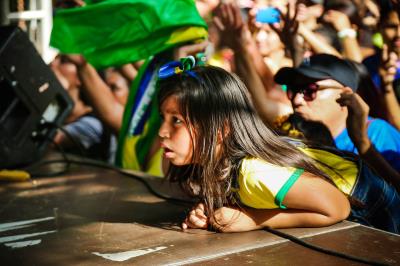 Derrota do Brasil não tira a animação do evento "Belém na Copa"