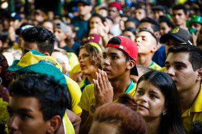 Derrota do Brasil não tira a animação do evento "Belém na Copa"