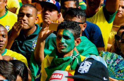 Derrota do Brasil não tira a animação do evento "Belém na Copa"