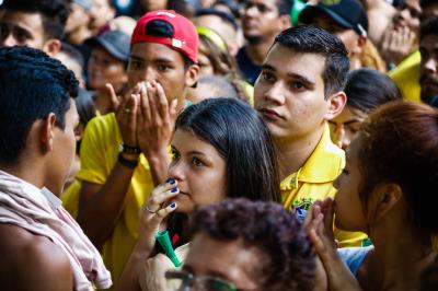 Derrota do Brasil não tira a animação do evento "Belém na Copa"