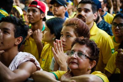 Derrota do Brasil não tira a animação do evento "Belém na Copa"