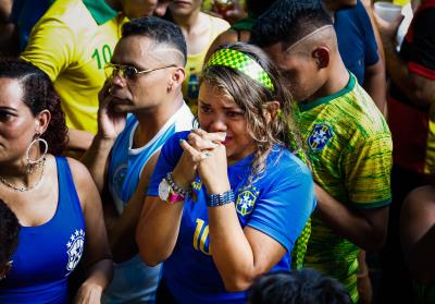 Derrota do Brasil não tira a animação do evento "Belém na Copa"