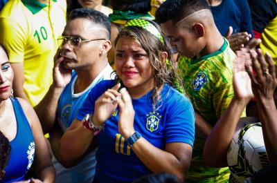 Derrota do Brasil não tira a animação do evento "Belém na Copa"