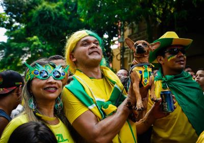 Derrota do Brasil não tira a animação do evento "Belém na Copa"