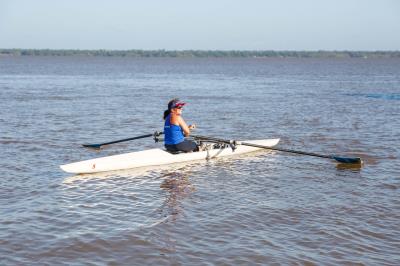 Passeio reúne atletas da canoagem e abre programação de verão da PMB